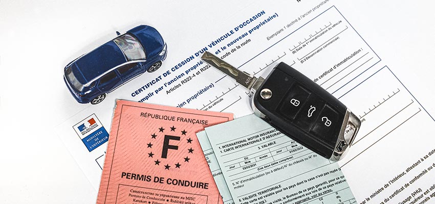 papiers vente voiture